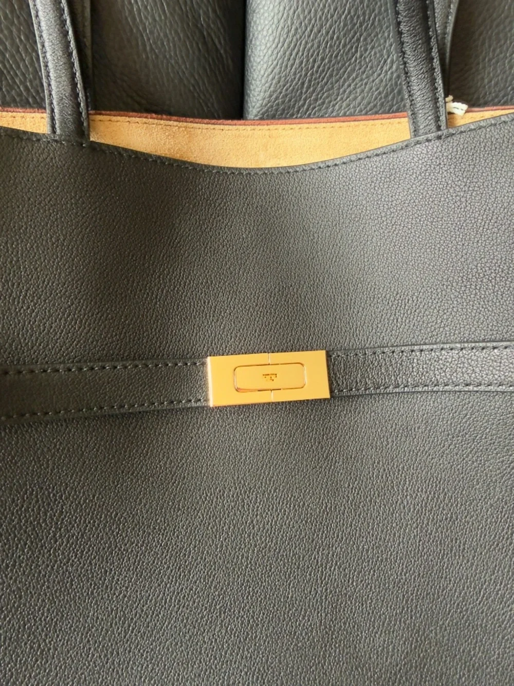 Tory Burch Lee Radziwill Tote Bag Black NWT $995 retail
